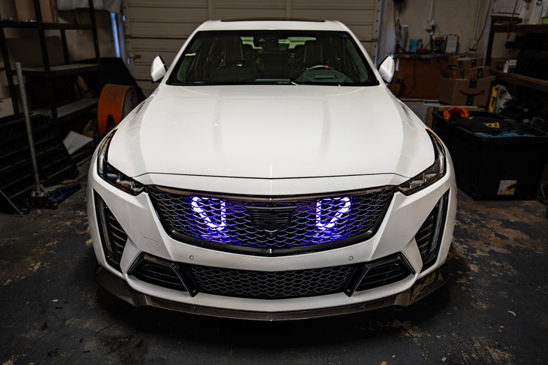 2022+ Cadillac CT5-V Blackwing Dual BIG MOUTH "LIT KIT" Ram Air Intake Snorkel