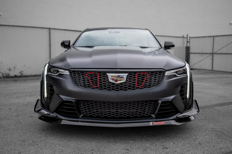 2022+ Cadillac CT4-V Blackwing Dual BIG MOUTH Ram Air Intake Snorkel