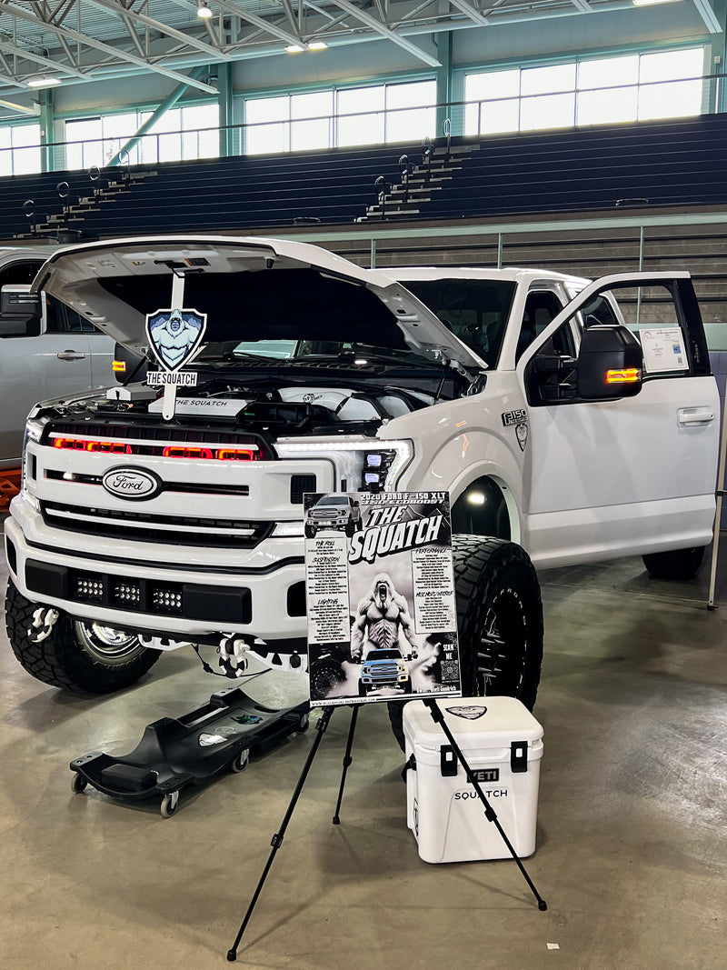 2018-2020 Ford F-150 and 2021-2022 Ford F-150 Raptor Quad BIG MOUTH "LIT KIT" Ram Air Intake Snorkels